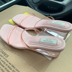 Steven New York Pink Heels/wedges